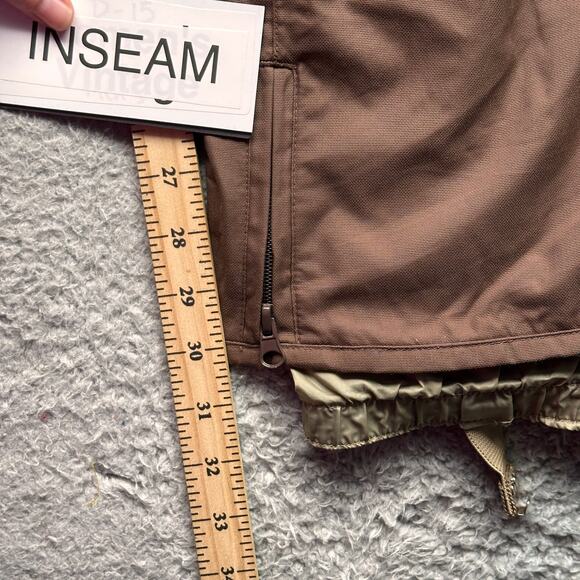 Foursquare Snowboard Outerwear Brown Pants Mens Large Pockets - Picture 3 of 14